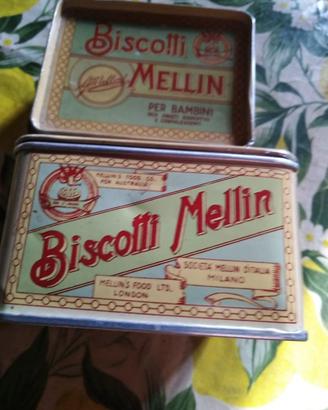 Scatole Mellin vintage anni 60