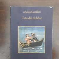 libro Camilleri L'età del dubbio Ed. Sellerio