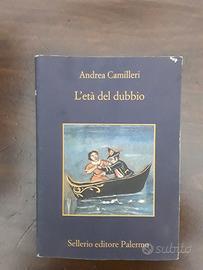 libro Camilleri L'età del dubbio Ed. Sellerio