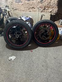 cerchioni motard 17 ant e post per 50ino