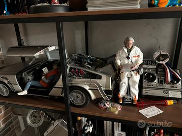 Hot toys delorean marty e doc