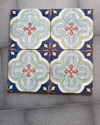 Mattonelle decorate a mano 20x20