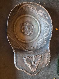 Posacenere vintage in argento 800 – Italia, metà ’