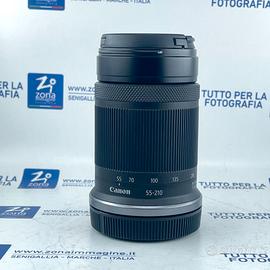 Obiettivo CANON RF-S 55-210 f5-7.1 IS STM GARANZIA