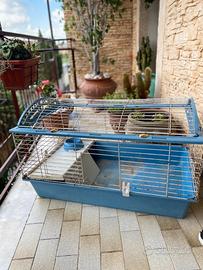 Gabbia per coniglietti e piccoli animali