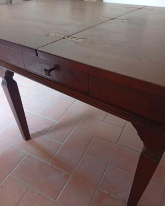 Tavolo legno massello + 4 sedie