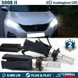 LAMPADINE LED H7 per Peugeot 5008 2 CANBUS 6500K