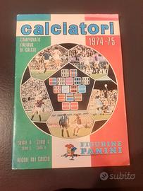 album calciatori panini 1974 75 vuoto 