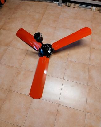 Ventilatore da soffitto industriale vintage 