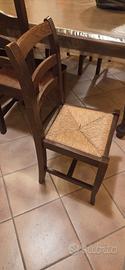 Sedia in noce