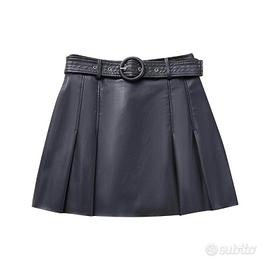 Gonna corta semipelle Zara  XS