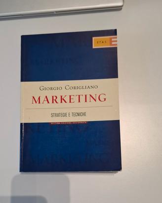  "Marketing Strategie e Tecniche " - G. Corigliano