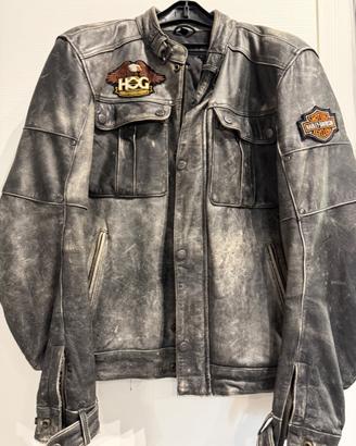 Giacca in Pelle Moto IXS "Spirit of '79" con Perso