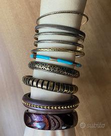 Set 10 bracciali etnici