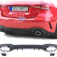 DIFFUSORE MERCEDES CLASSE A W177 18- LOOK A35 AMG 