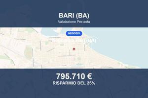 Immobile in asta di 484 m² a Bari