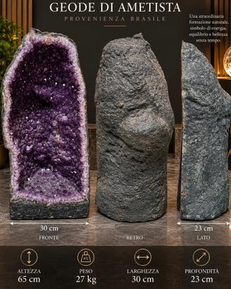 Collezzionismo : geode ametista brasiliana
