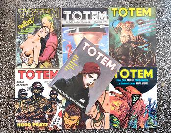 TOTEM - rivista a fumetti anni '80 - numeri vari