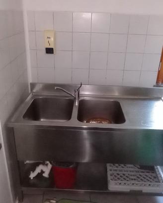 lavandino acciaio inox