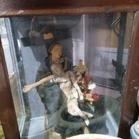 antico Madonna Addolorata con cristo