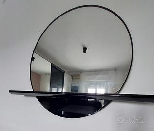 Specchio con mensola