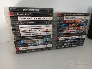 GIOCHI PS3 ORIGINALI, LISTA E PREZZI NELL'ANNUNCIO
