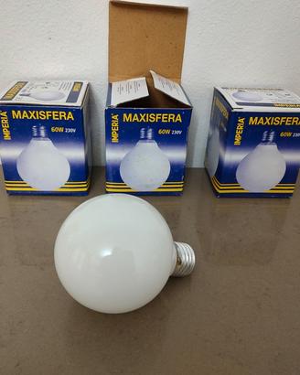 lampadina Incadescenza maxi sfera opale