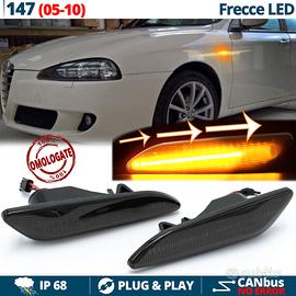 Frecce LED Dinamiche per Alfa Romeo 147 Nere Fumè