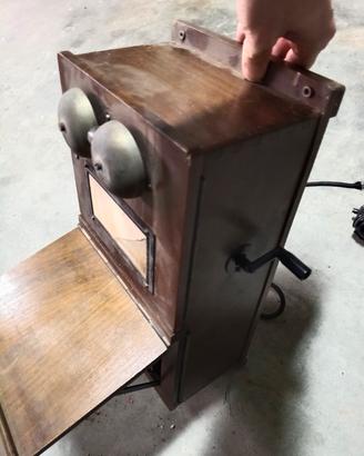 Telefono fatme in legno a parete 