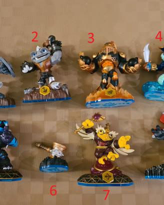 wii personaggi skylanders-giochi- portali