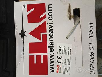 Cavo utp cat6 in rame ELAN CAVI