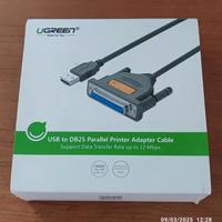Adattatore USB a porta PARALLELA DB25 