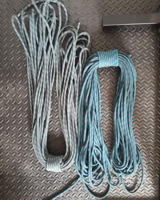 Coppia mezze corde Simond "rappel" 8,6mm 50metri