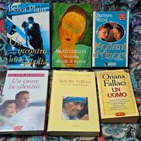 Lotto libri (Sparks, Coelho, Plain, Wood, Fallaci)