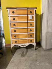 Tonin Casa Lyra cassettiera legno 6 cassetti