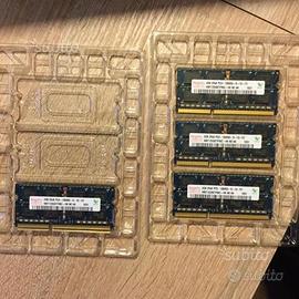 3 banchi Ram da 2 gb per imac