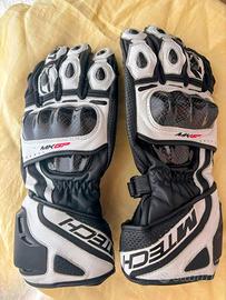 Guanti moto Mtech MKGP in pelle taglia XL bianco