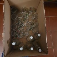 Vasi 4 stagioni e bottiglioni in vetro