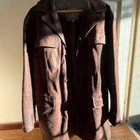 Cappotto in vera pelle vintage