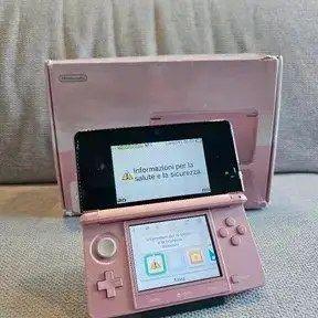 Nintendo 3DS Rosa Coral Bundle  Completo