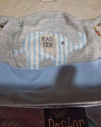 berretti/cappellini RASTER  neonati 42/44 (3/6m)