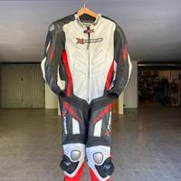 Tuta moto pelle x race TG 50