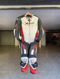 Tuta moto pelle x race TG 50