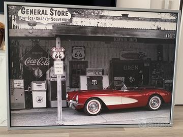 Quadro ikea Corvette Route 66
