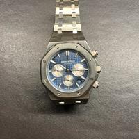 Oroligio crono Acciaio Royal