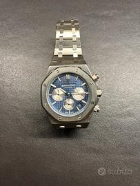 Oroligio crono Acciaio Royal