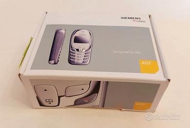 Telefono cellulare Siemens A57 colore grigio argen