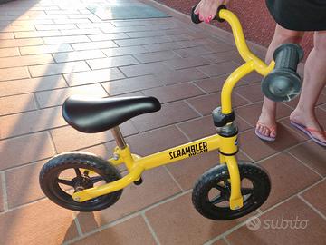 bicicletta senza pedali bambino
