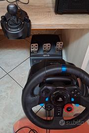 volante Logitech G29 con cambio a 6 marce + retro