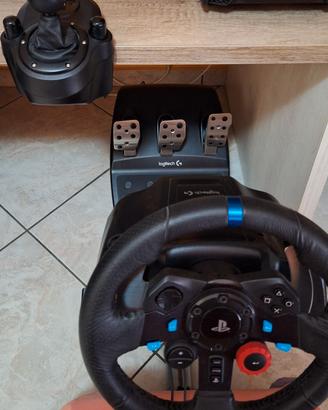 volante Logitech G29 con cambio a 6 marce + retro
